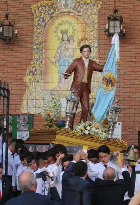 Procesión de María Auxiliadora en Capuchinos