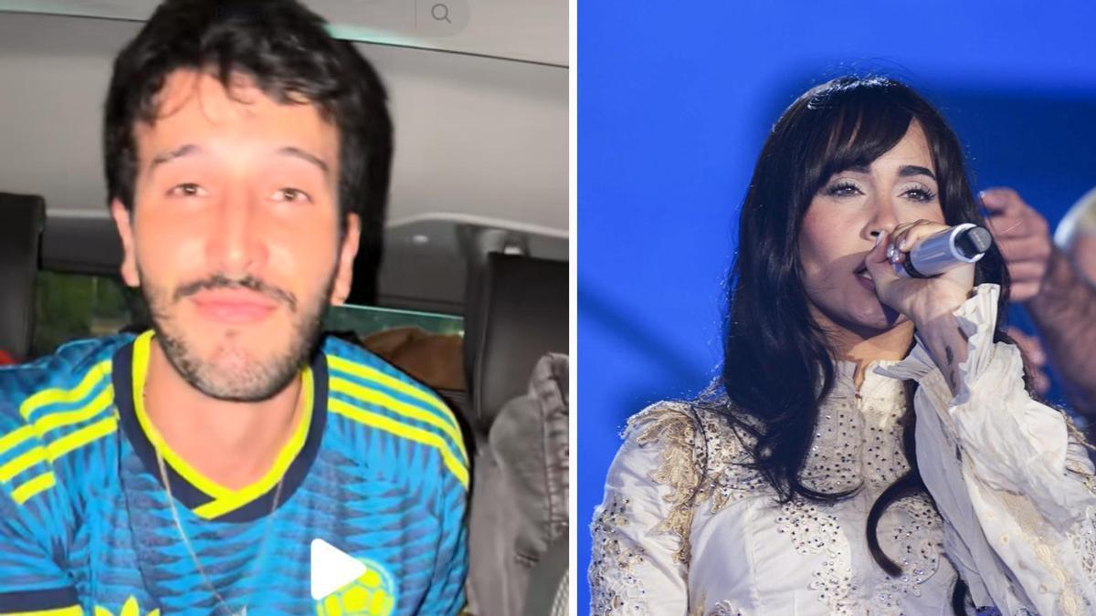 Sebastián Yatra celebra la victoria con una canción de Aitana