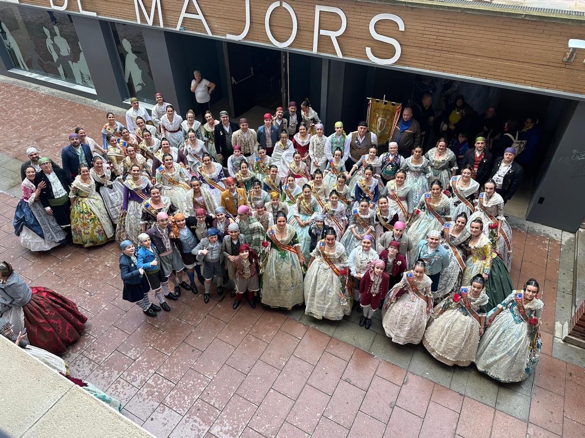 Representantes de las Fallas de Xàtiva.