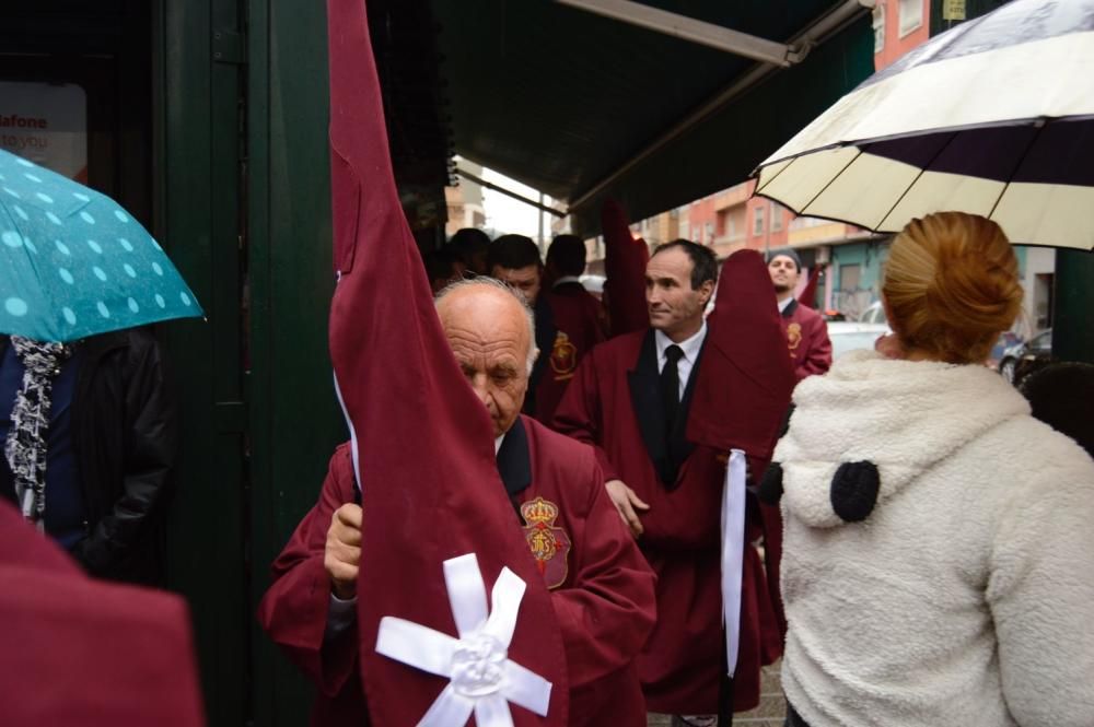 La procesión del Perdón se queda en San Antolín