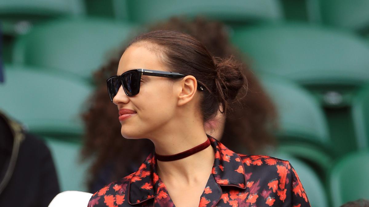 La top Irina Shayk en las gradas de Wimbledon