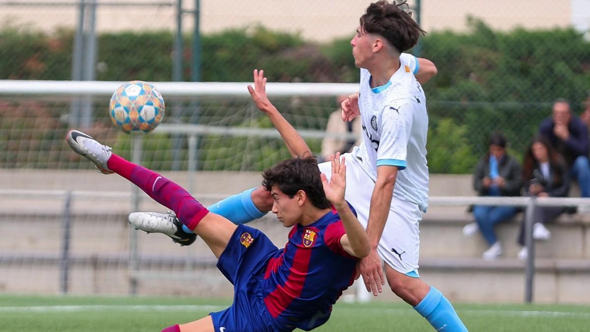 Adrián Guerrero, el artista tranquilo de La Masia