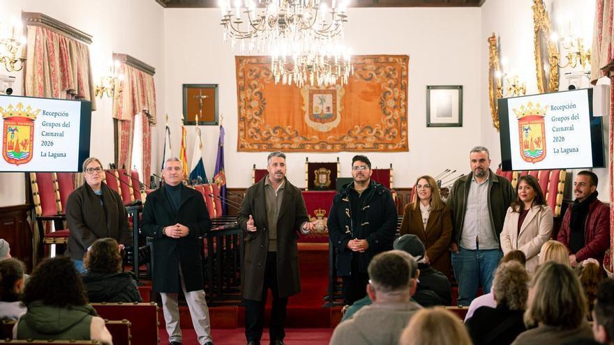 El Ayuntamiento felicita a las agrupaciones laguneras por su destacado papel en el Carnaval 2026