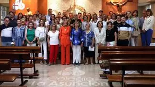 Las Josefinas de Cáceres homenajea a Marilé, Elena y Toñi, tres profesoras que se jubilan