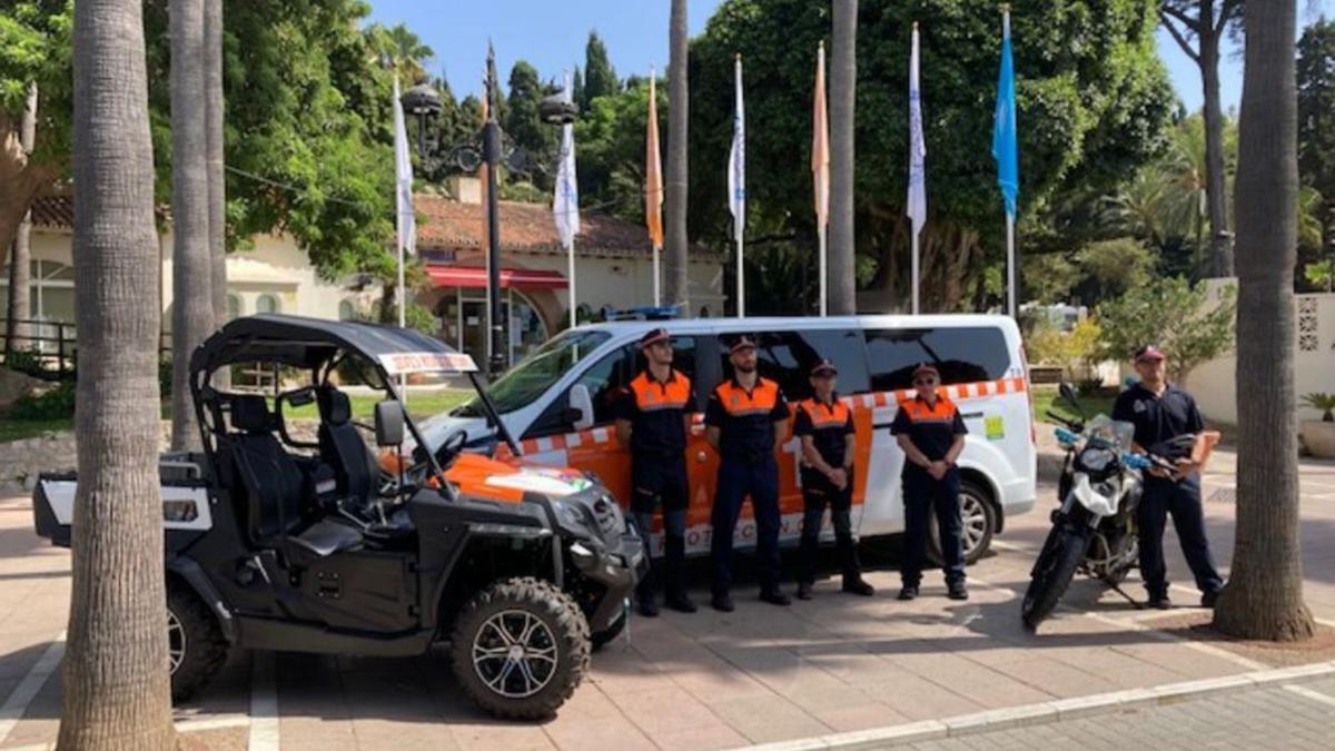 Los nuevos vehículos de Protección Civil de Marbella