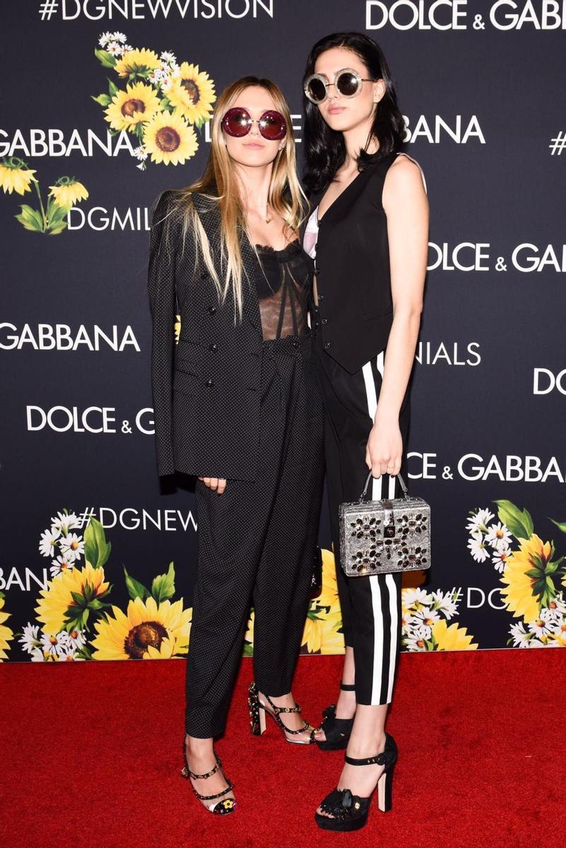 La fiesta millennial de D&amp;G en Los Ángeles: Delilah Belle Hamlin y Amelia Grey Hamlin