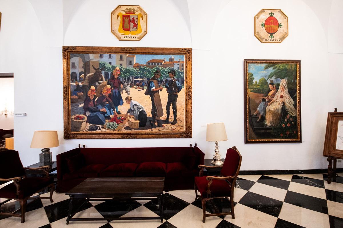 Fotogalería | La sede de la Diputación de Cáceres, más allá de su fachada Fotogalería | La sede de la Diputación de Cáceres, más allá de su fachada