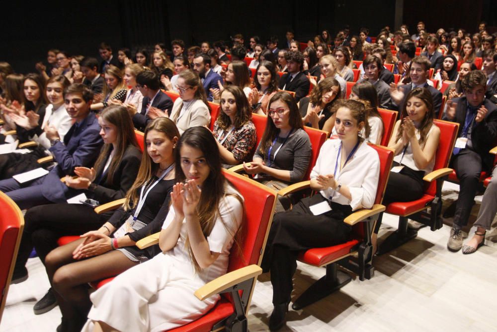 Inauguració del Parlament Europeu dels Joves