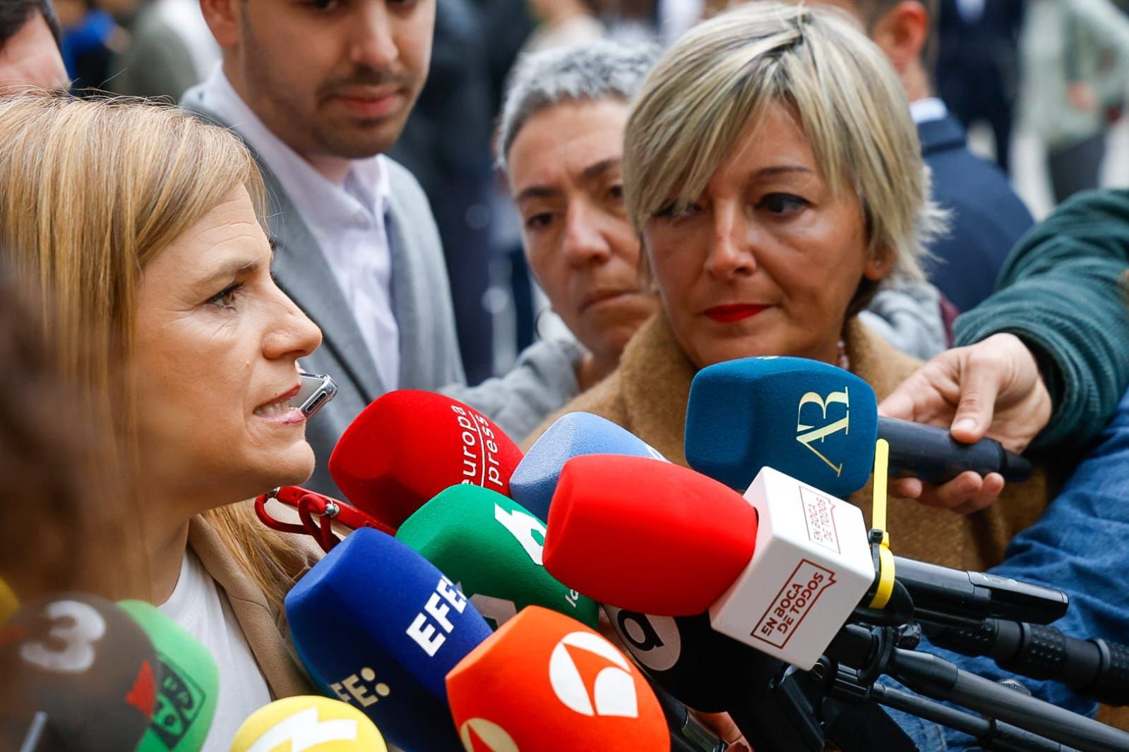 Pilar Bernabé declara en la Ciudad de la Justicia en la instrucción de la dana