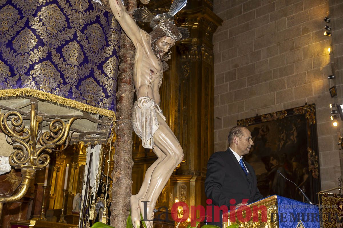 Juan Esteban Piernas pregona la Semana Santa de Caravaca