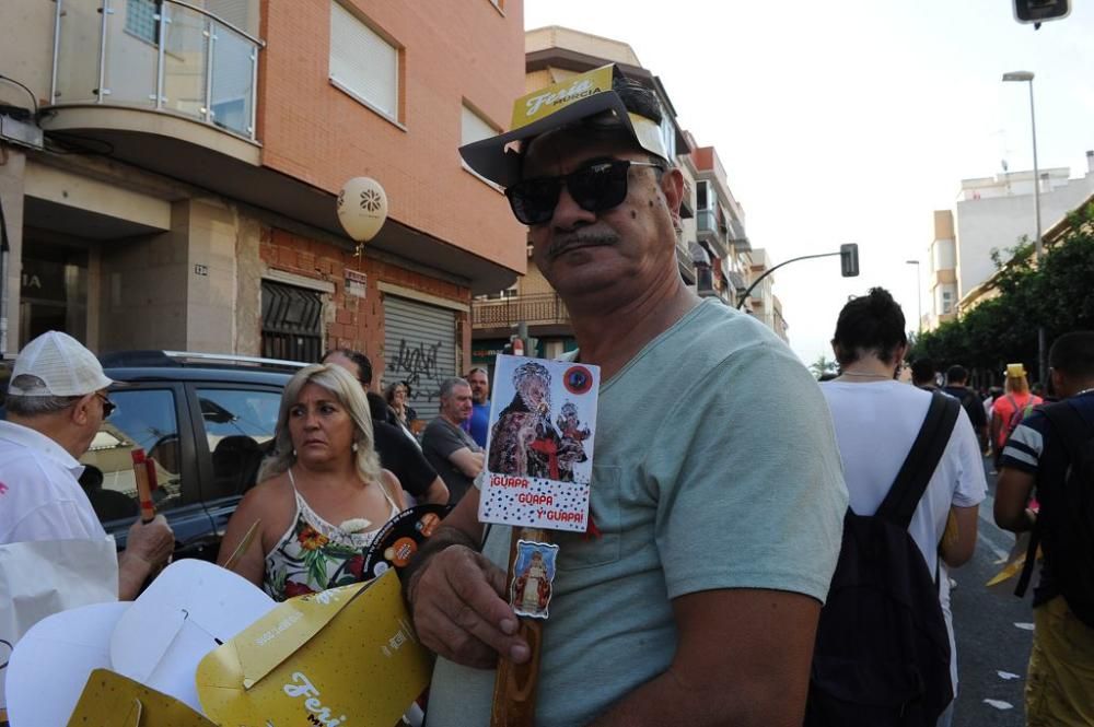 Romería de la Virgen de la Fuensanta: Paso por San