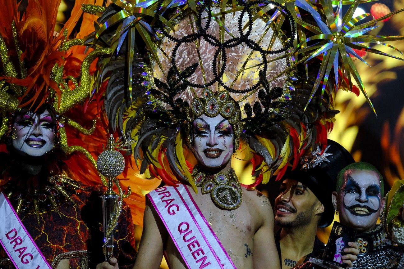 Shíky, drag Queen del Carnaval de Las Palmas de Gran Canaria 2023: coronación y actuación final