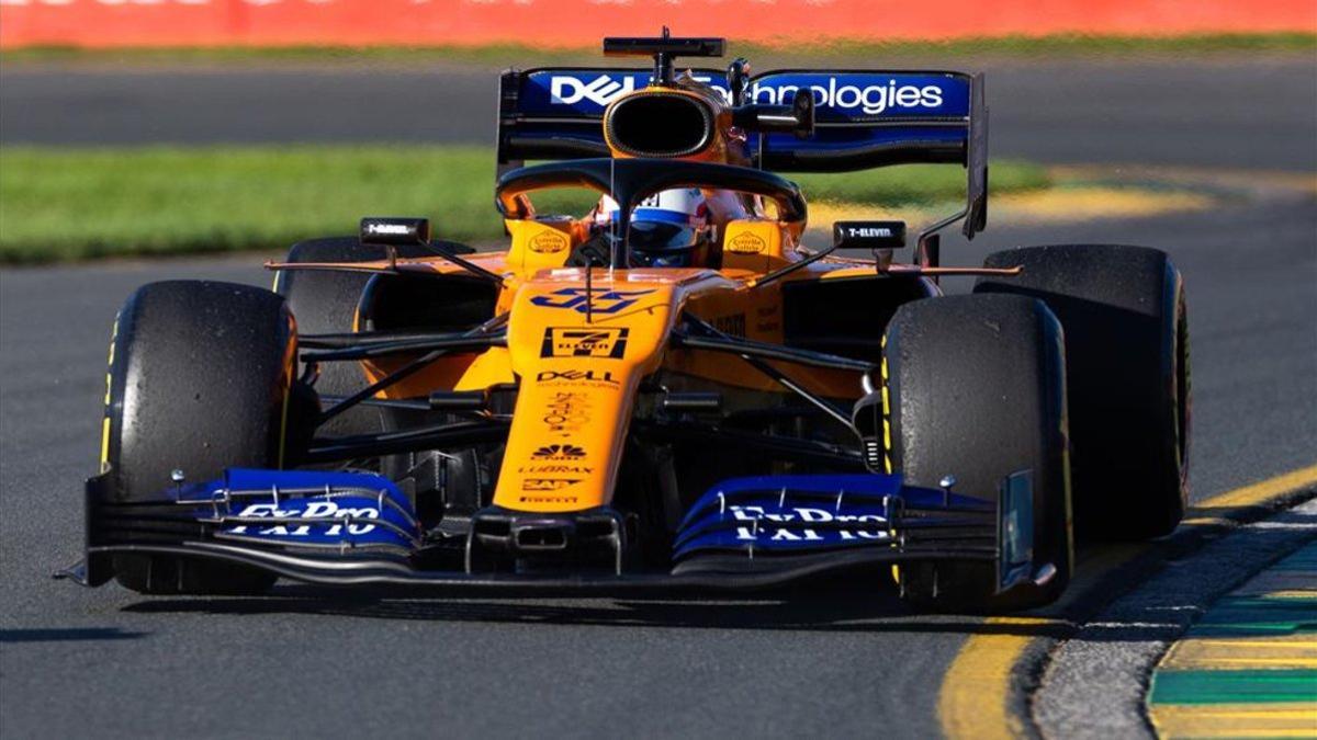 Carlos Sainz (McLaren), en el GP de Australia