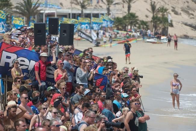 Prueba de Strapless en el Mundial de Kitesurf de Fuerteventura