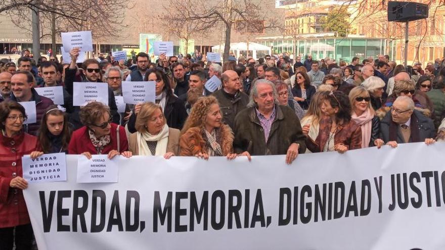 Acto en Pamplona por las vÃ­ctimas de ETA.