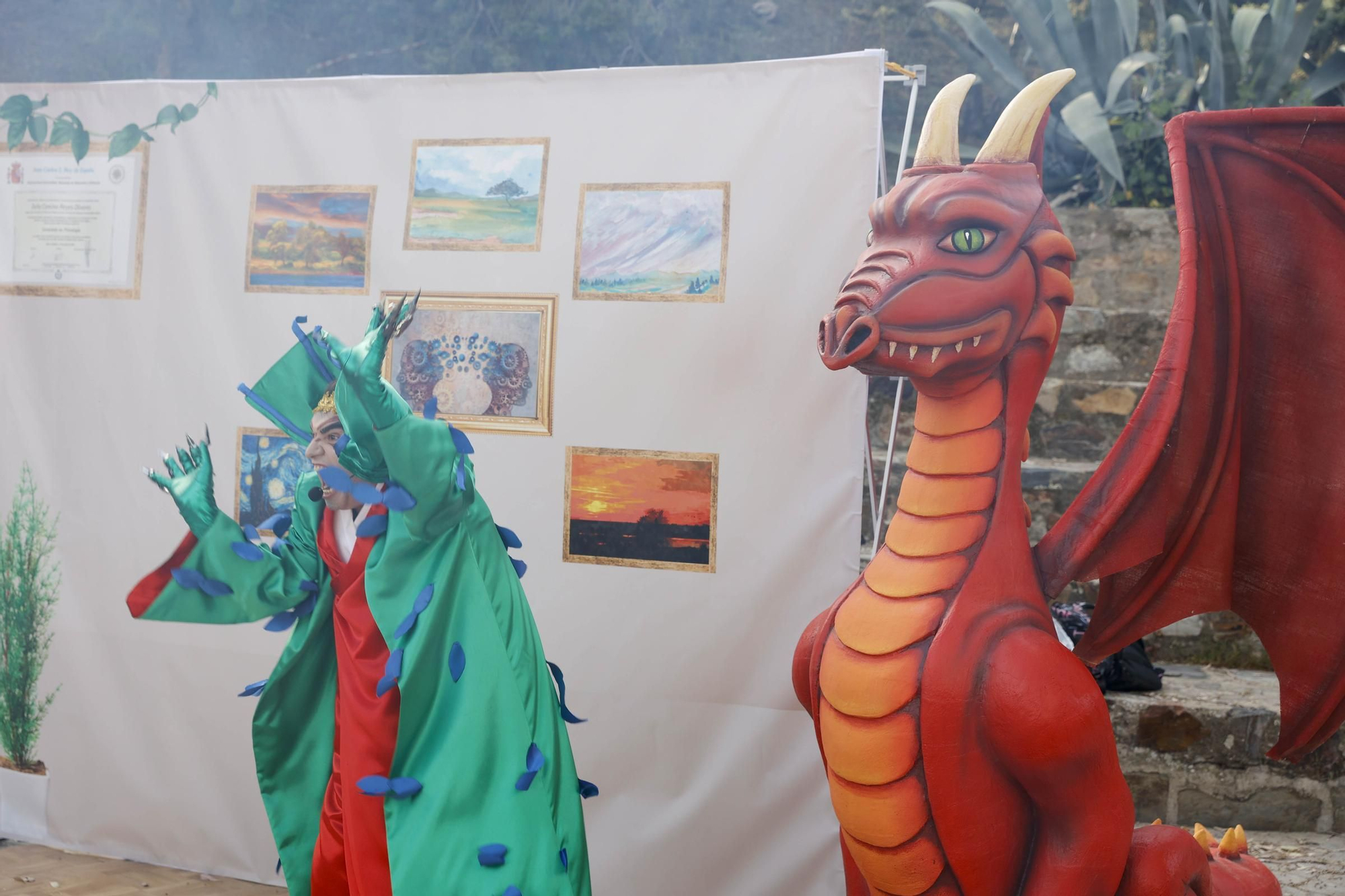 San Jorge ya se enciende en Cáceres