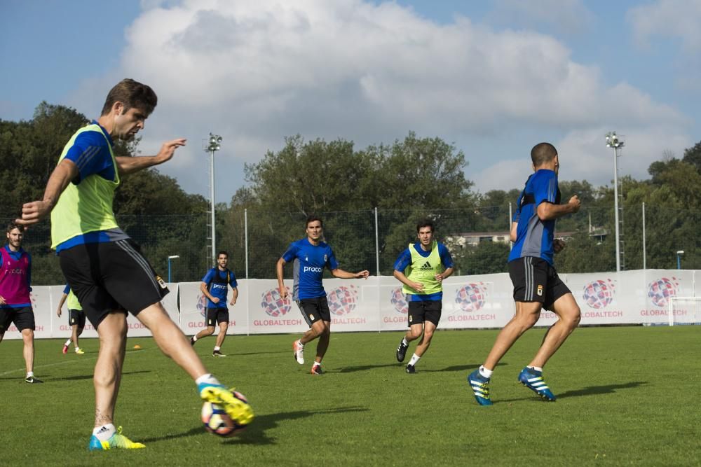 Entrenamiento del Real Oviedo