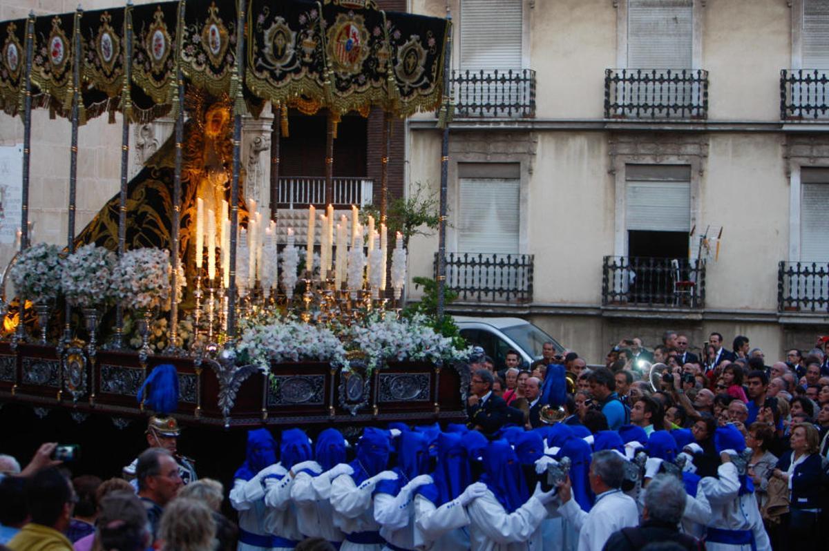 Todas las procesiones del Viernes Santo en Alicante