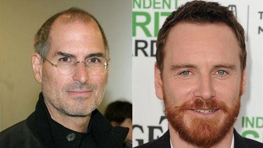 Steve Jobs y Michael Fassbender.