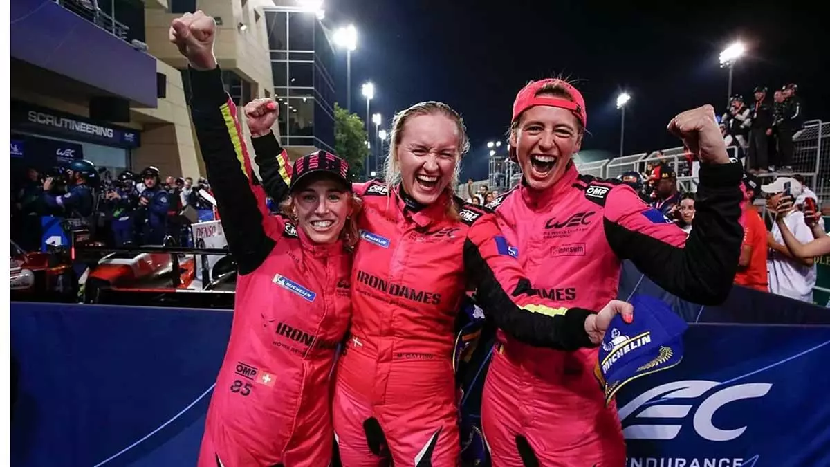 Las 'Damas de Hierro' del WEC hacen historia en Bahrein