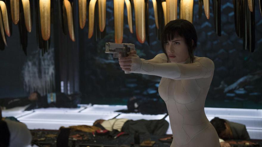 L&#039;actriu Scarlett Johansson a &#039;Ghost in the Shell&#039;