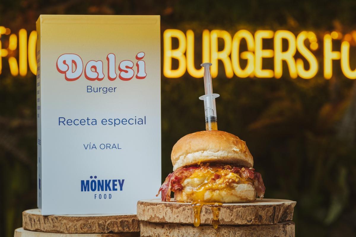 La hamburguesa Dalsy de Burger Monkey Food