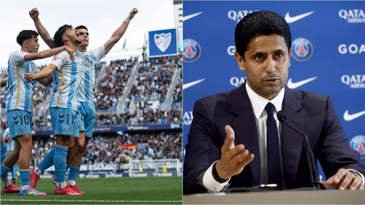 Al Khelaïfi asoma por Málaga: QSI, interesado en comprar el club