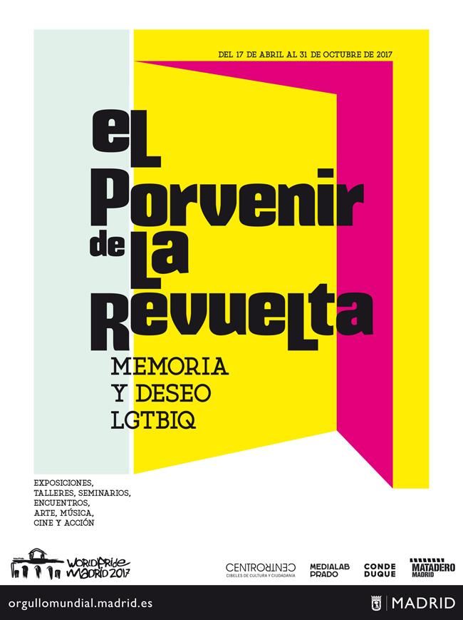Cartel de la exposición 'El porvenir de la Revuelta'
