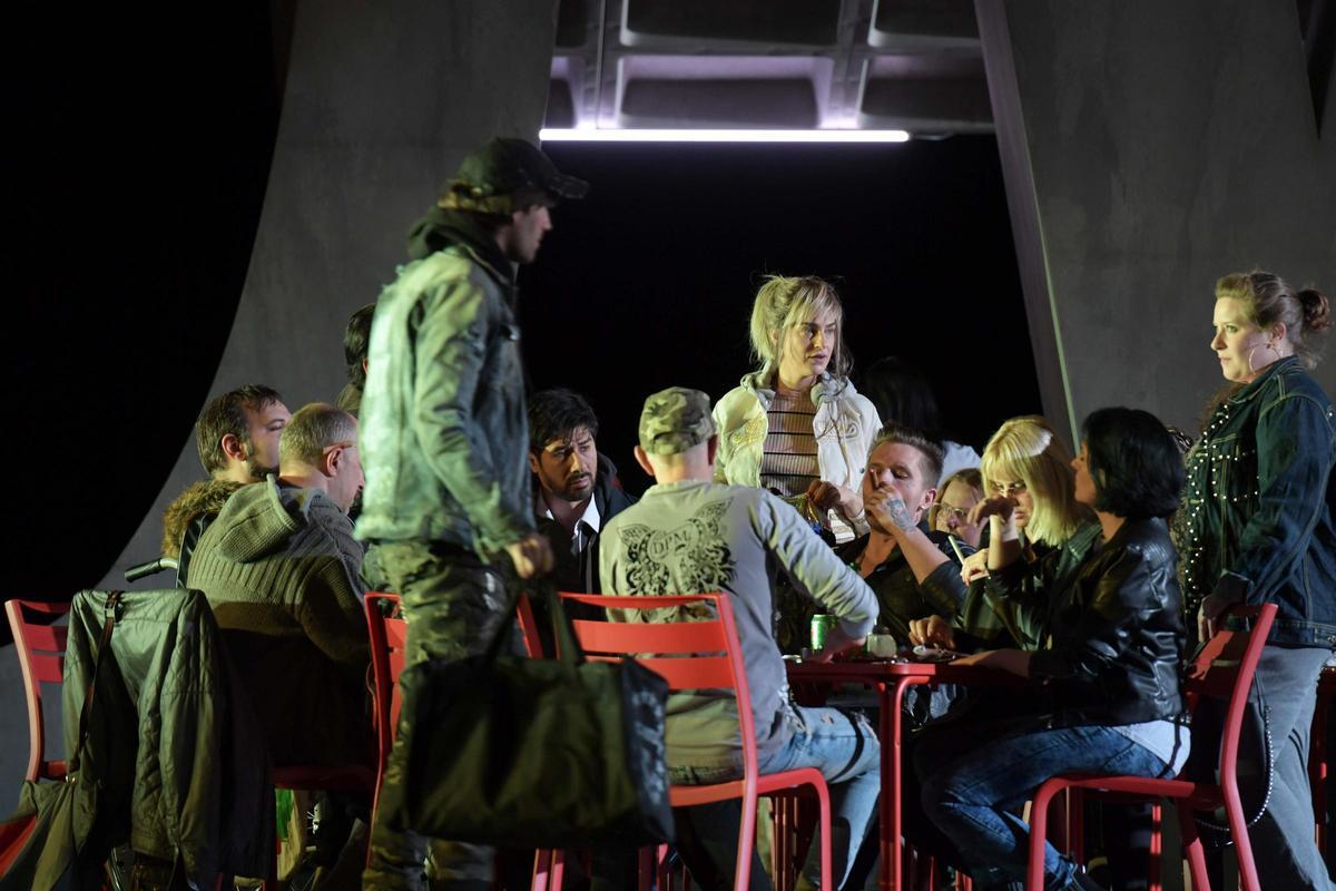 Un momento de 'Manon Lescaut', ópera de Puccini en versión del director furero Àlex Ollé.
