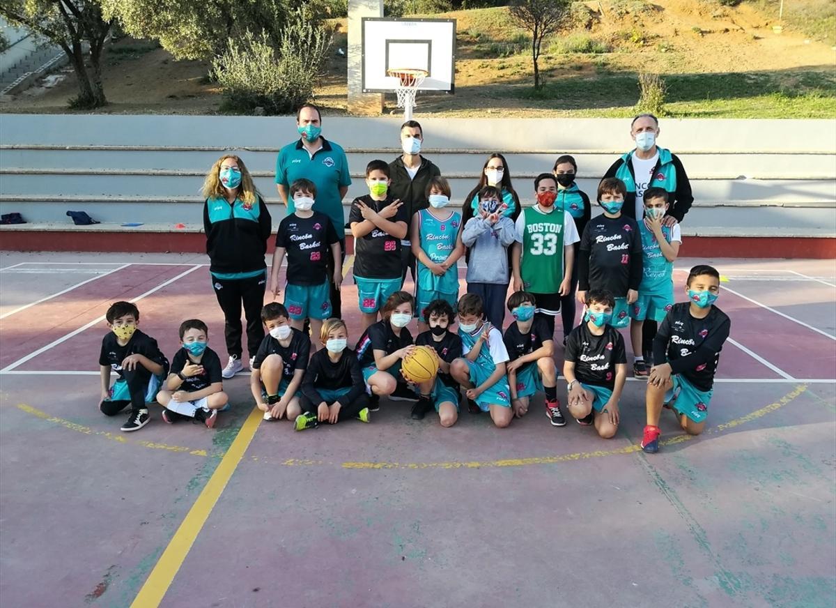 El Rincón Basket Club nació el pasado verano y tiene ya 14 equipos.