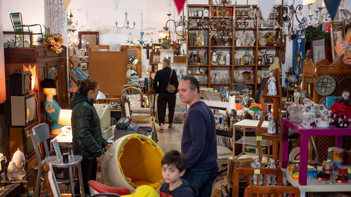 LaNave, rastro en Santa Úrsula de artículos vintage