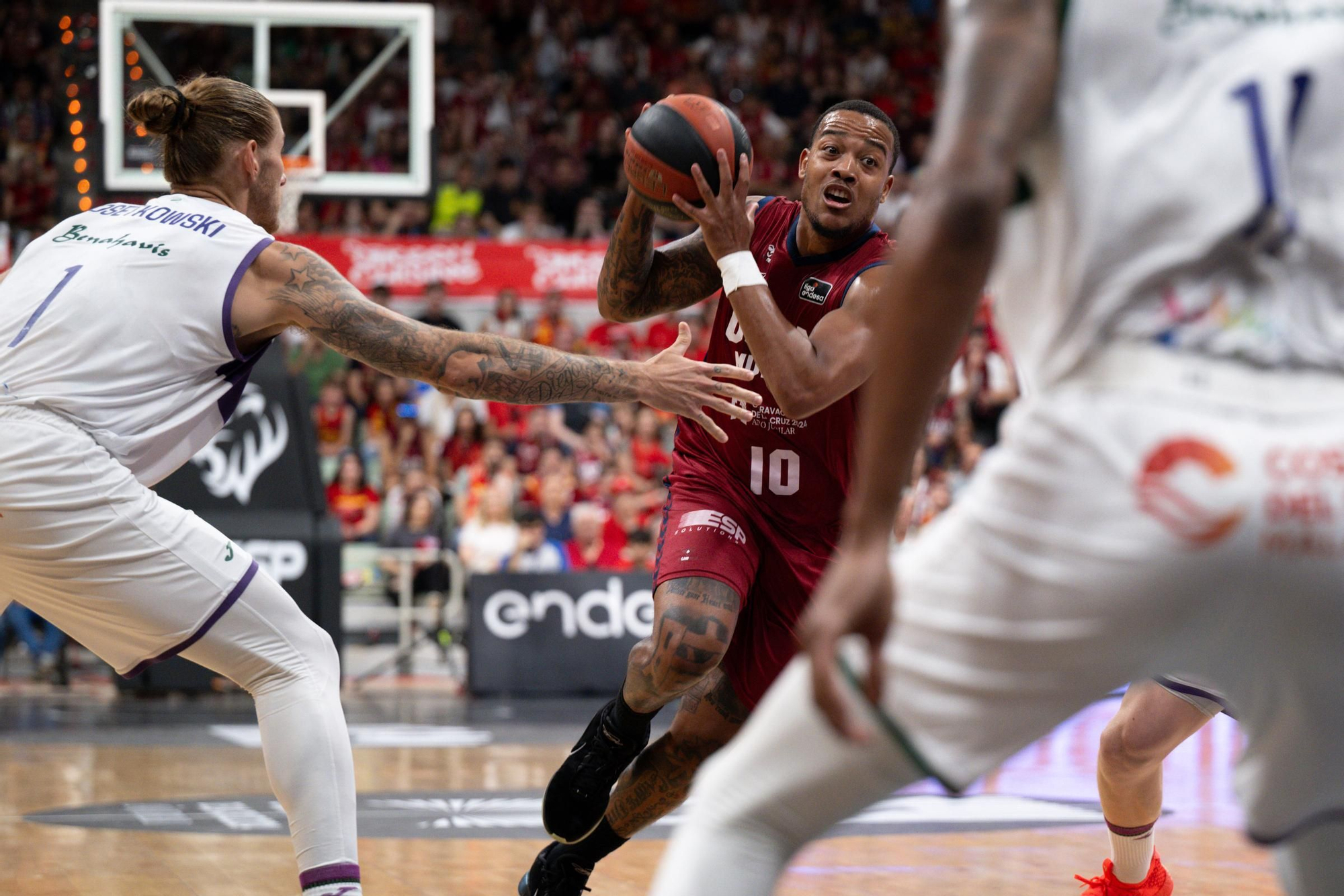 Fotos del tercer partido de semifinales de la Liga Endesa: UCAM Murcia - Unicaja