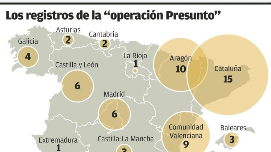 Registran cuatro cárnicas gallegas en una macrooperación contra la venta en negro