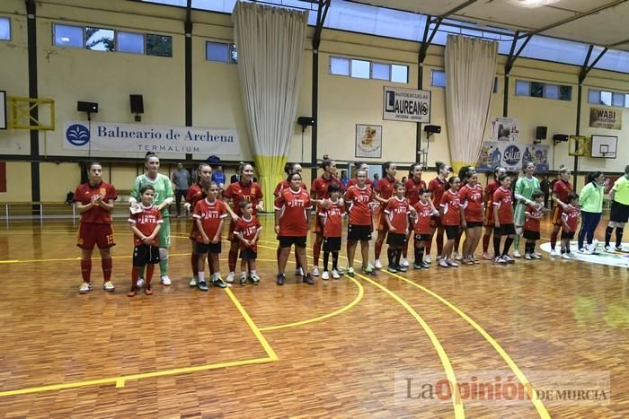 Fútbol sala femenino en Archena: España - Italia