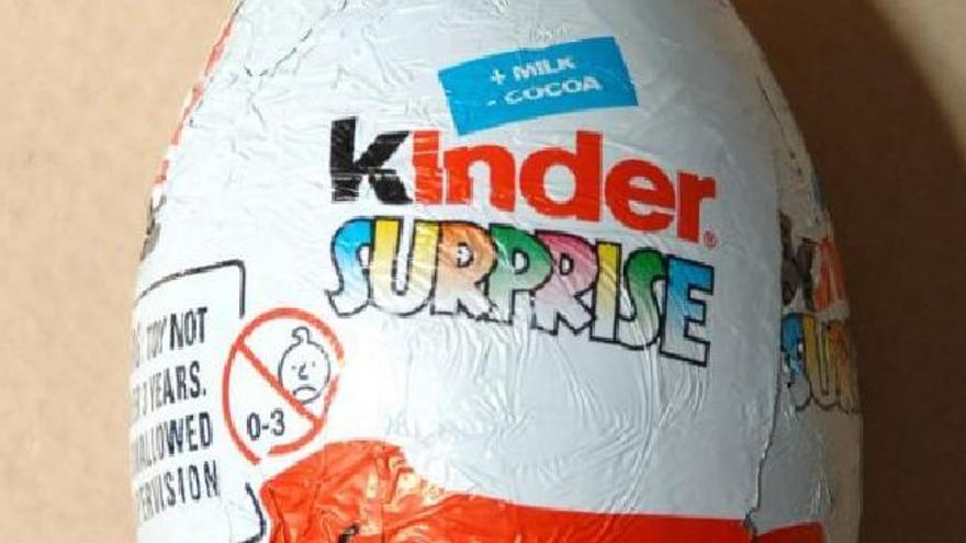 Un kinder con mucha sorpresa: metanfetamina