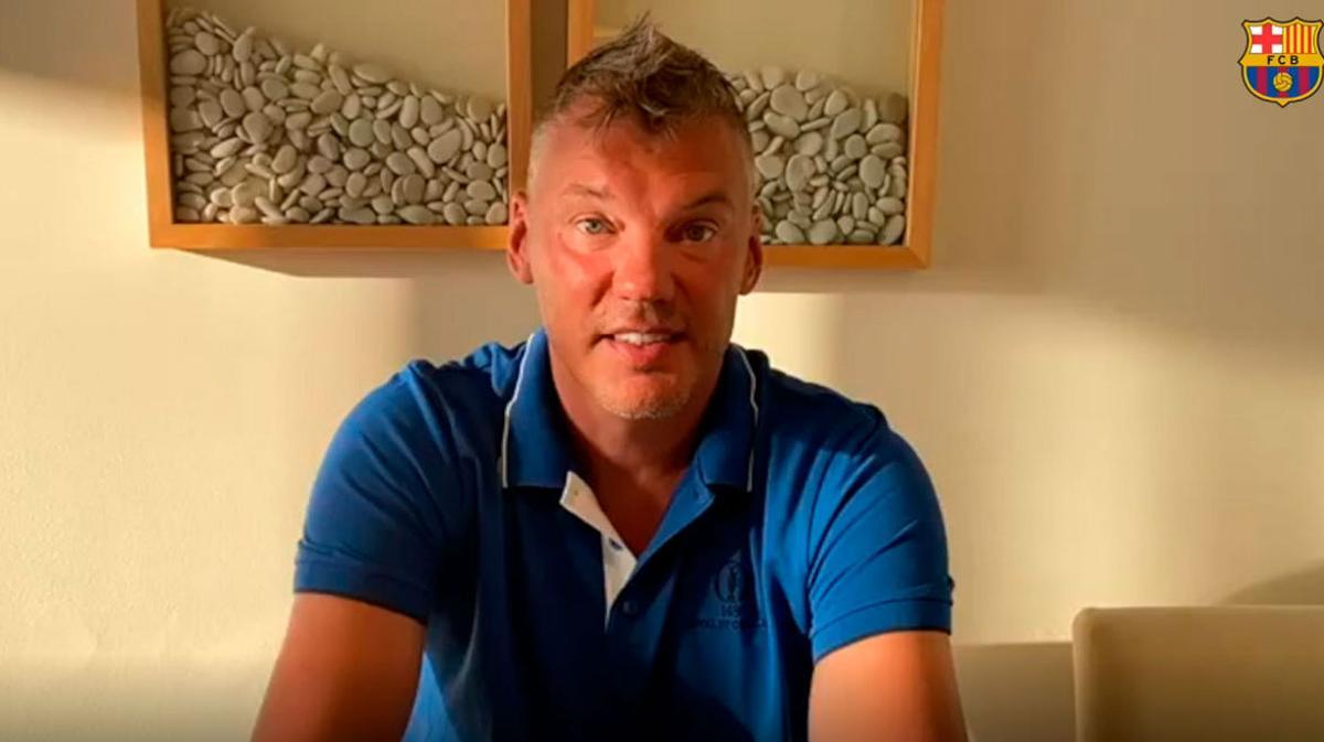 Jasikevicius manda un mensaje a los aficionados culés