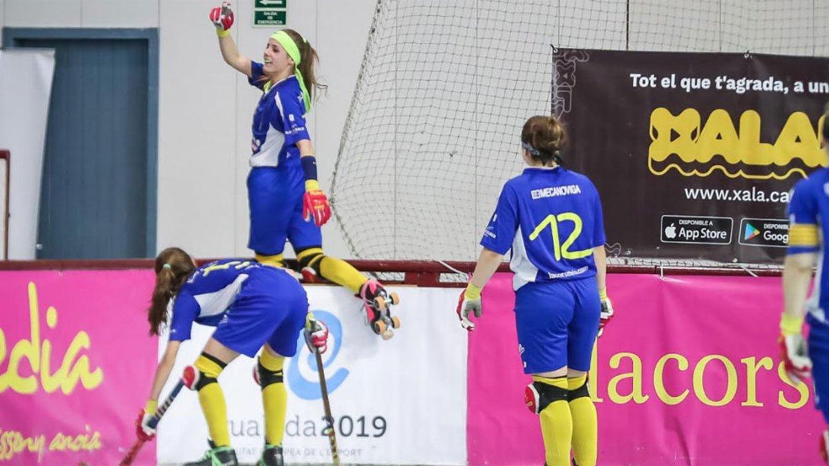 Las jugadoras del Igualada Femenino quieren acceder a la final y luchar por el ascenso