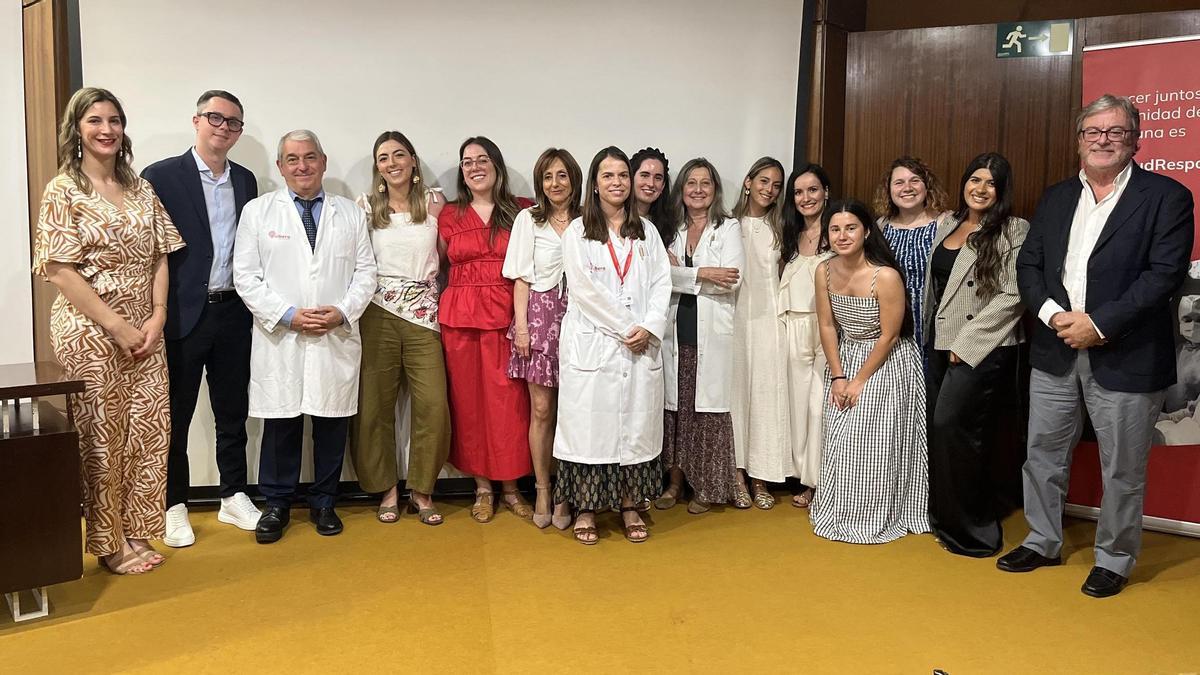 Despedida de las trece MIR de Povisa.