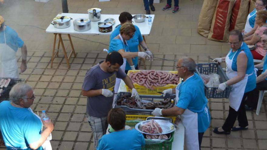 Botifarrada popular, de la festa major de l&#039;any passat