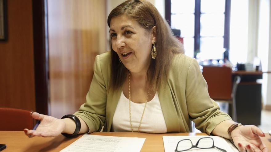 Marina Pineda, concejala de Hacienda en el Ayuntamiento de Gijón