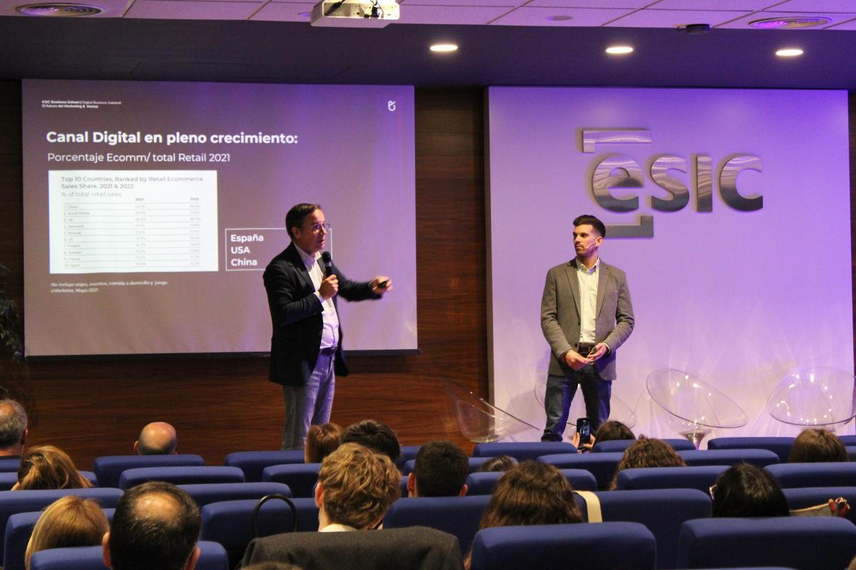 Juan Pablo Giménez Roselló, CEO de Increnta y Santos Bautista Muñoz,  ABM Head en Increnta.