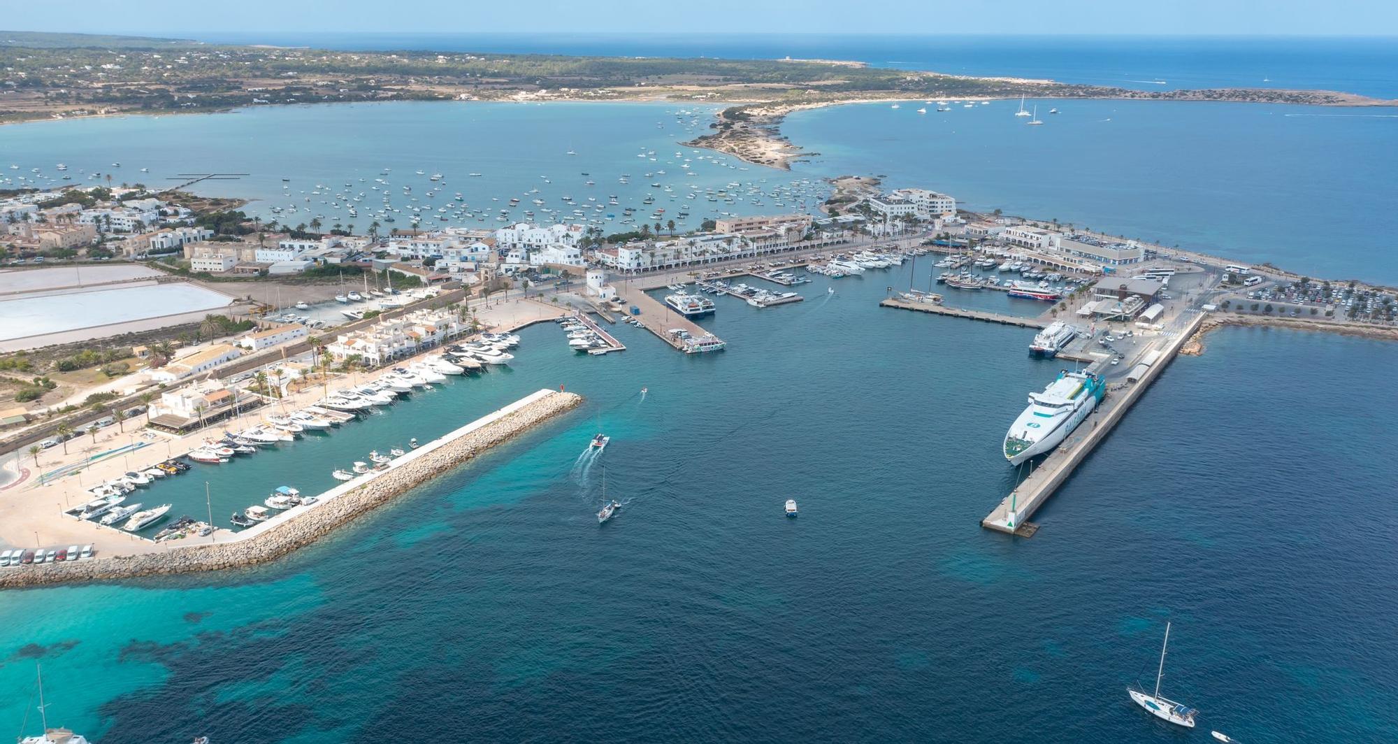 Las espectaculares imágenes de Formentera desde el aire.