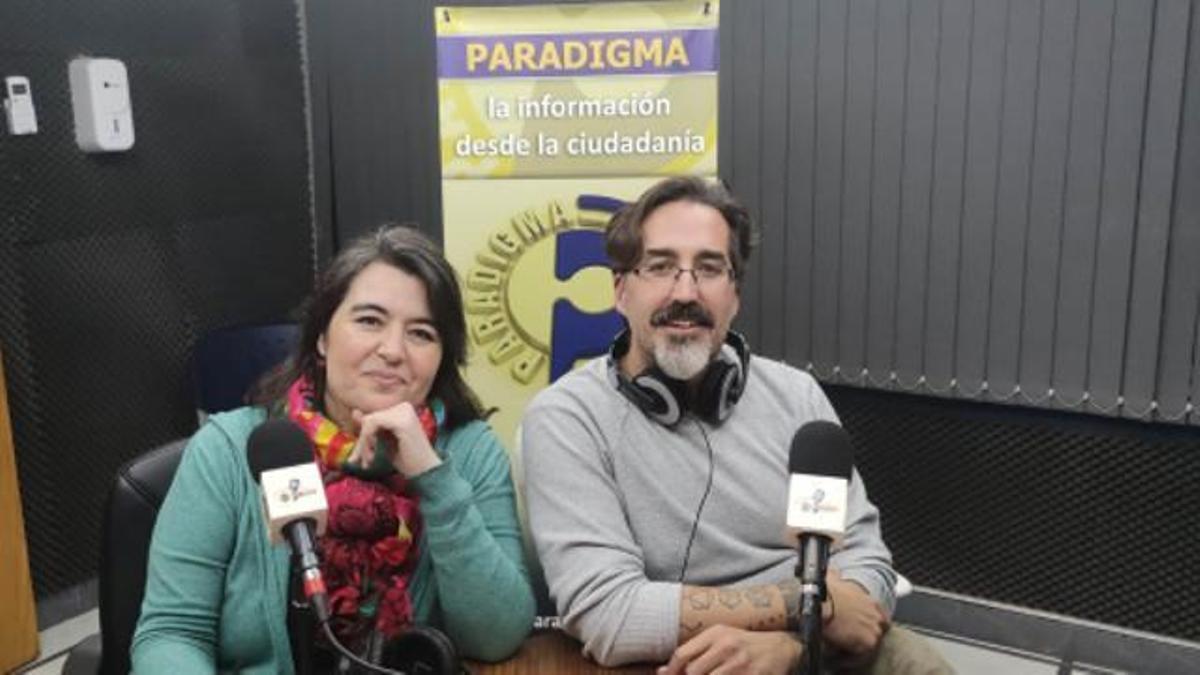 Alicia Jurado y Manuel Mora.