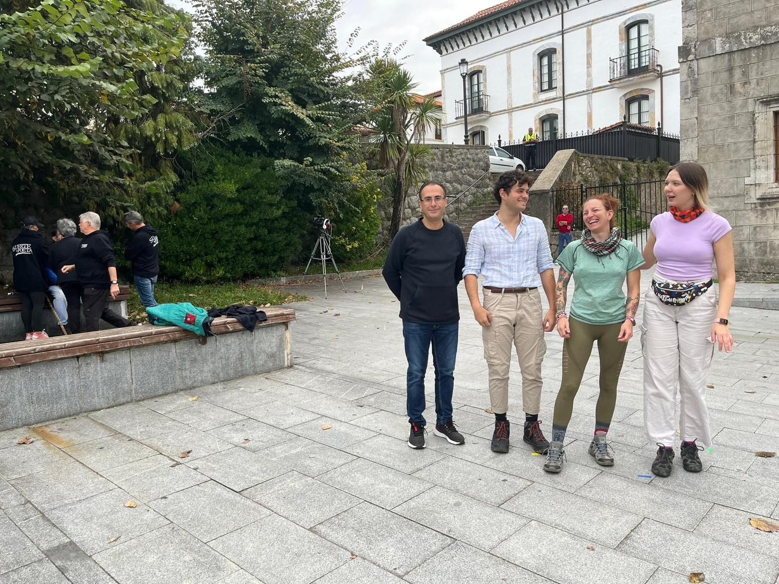 Colombres, plató de cine con zombis y peregrinos del Camino de Santiago