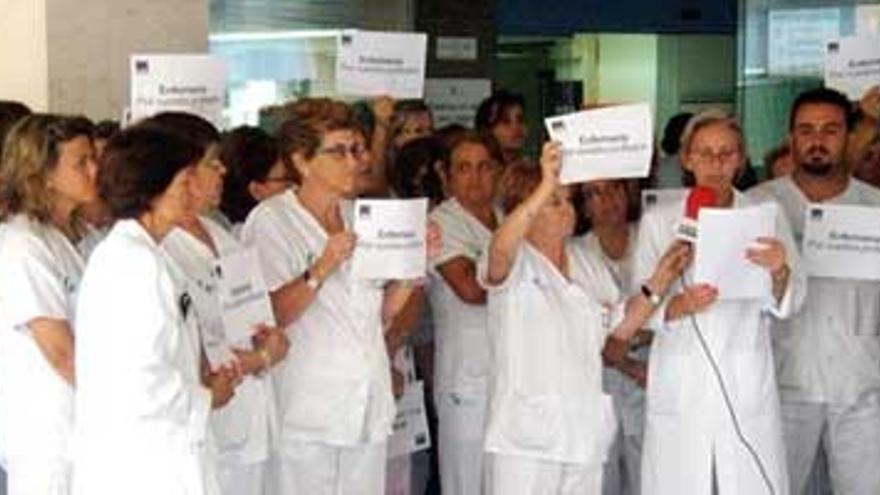 La Enfermería protesta por el trato recibido tras la muerte de Rayan