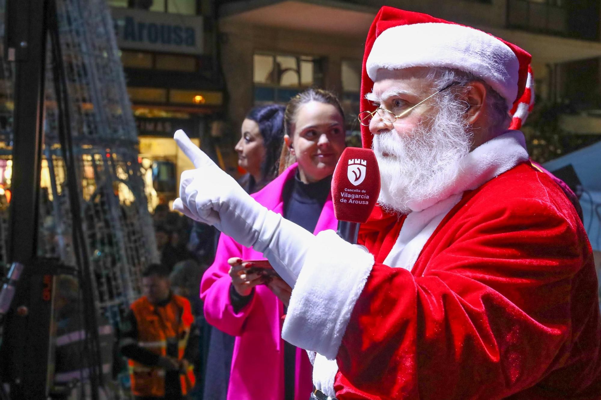 La Navidad ya deslumbra en Vilagarcía