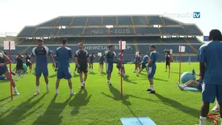 Primer día de trabajo del Hércules de camino a Segunda División