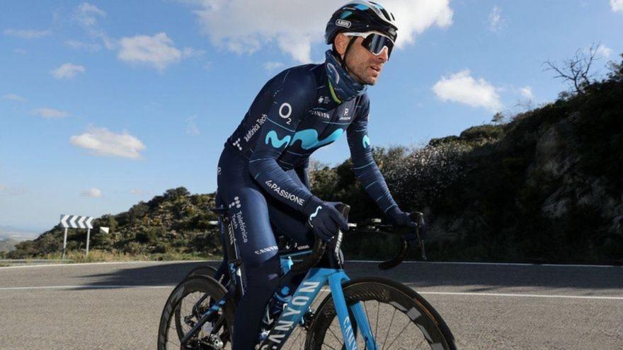 Alejandro Valverde causa baja en la Vuelta Ciclista a Murcia