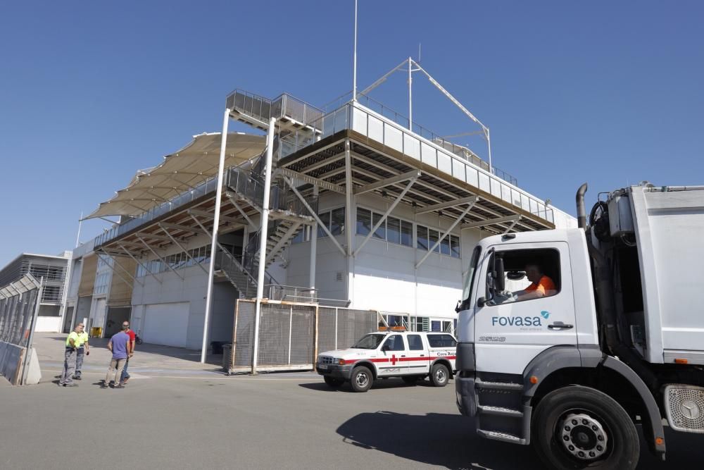 La base que recibirá a los 629 refugiados en València