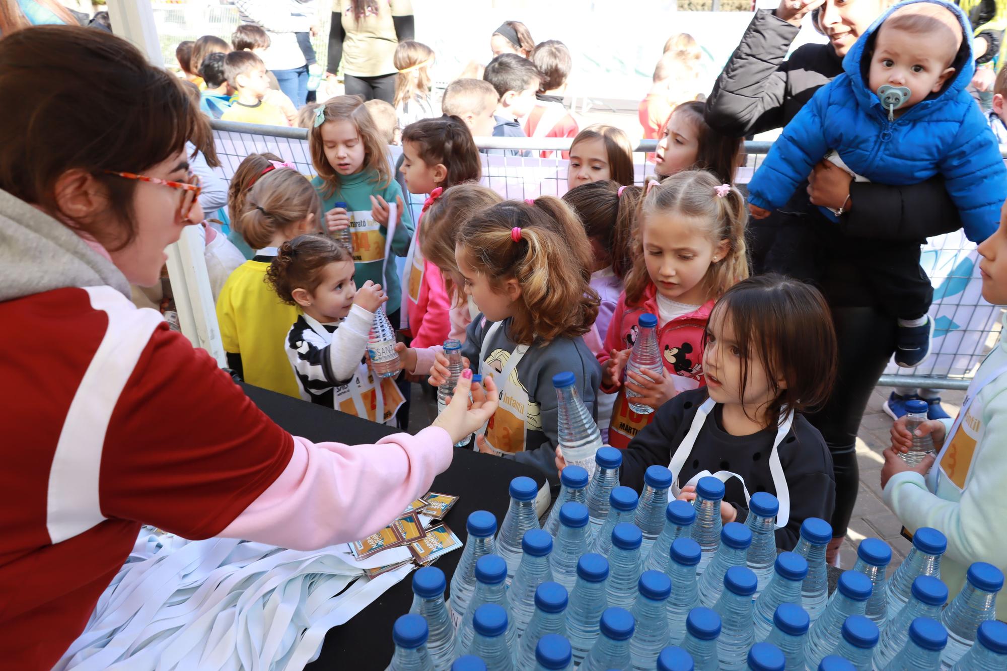 Las mejores imágenes de la maratón infantil en Castelló